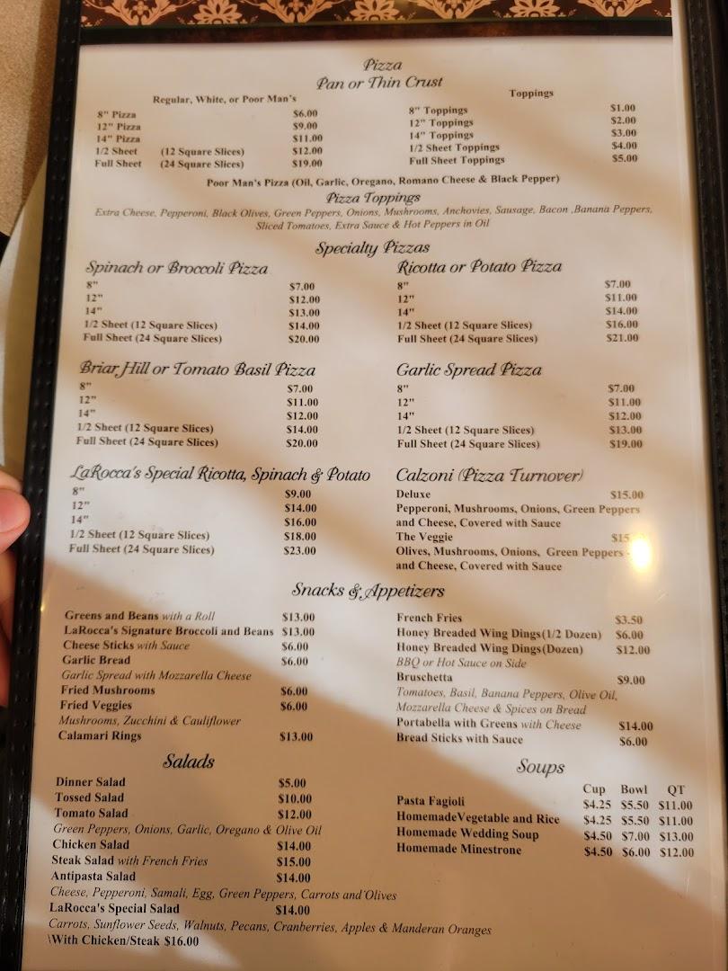 LaRoccas Pizza & Pasta